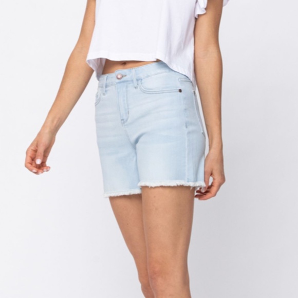 Judy Blue Pants - **NEW** Judy Blue High Waist Plus Size Shorts